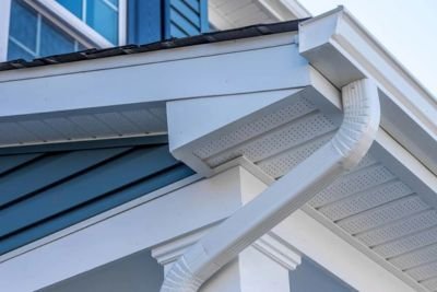 High-quality gutter system installation ensuring water protection for homes