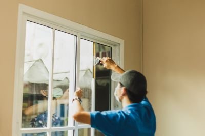 Professional window installation service in Apex, North Carolina home